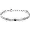 Sector No Limits Bracciale Uomo in Acciaio, Smalto, Collezione Marine - SAGJ28