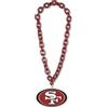 WinCraft San Francisco 49ers Big Chain Logo Plastic Collana, nessuna dimensione, 80% plastica, 20% schiuma, Non pietra preziosa