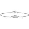 Daniel Wellington Braccialetto da Donna Collezione Elan Unity. Dimensione Circonferenza 175mm. Il Gioiello è in Raffinato Acciaio Inox lucidato 316l in Argento. La referenza è dw00400164