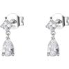 Brosway Orecchini Donna, Orecchini Pendenti in Argento e Infinite White | Collezione FANCY - FIW117