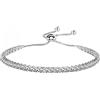 BLUESPIRIT B-TENNIS Bracciale Donna in Argento 925, Zirconi - P.259805000100