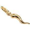 Generico Cornetto pendente in oro giallo 750%