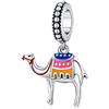 Teleye Braccialetto Charm Bead Cammello Charm fai da te in argento sterling 925 adatto a collana braccialetto Pandora, braccialetto europeo con ciondoli