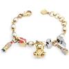 Philipp Plein Bracciale Donna Acciaio Inossidabile Riciclato Acciaio Inossidabile 228 Pietra Colorata One Size 89210679