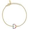 Mabina Gioielli - Bracciale Donna - Bracciale donna in argento placcato oro con cuore - 533836