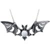 Alchemy Gothic Lunaeca Necklace Donna Collana colore argento peltro