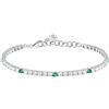 Morellato Bracciale Donna in Argento 925‰, Zirconi, Collezione Tesori, Tennis - SAIW138