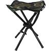 Stealth Gear sgabello pieghevole, con 4 gambe - multicolore