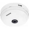 VIVOTEK Serie C FE9180-H-V2 - Telecamera IP Fisheye 5 MP, per interni, 1,16 mm, 360°, PoE