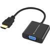 Conceptronic ABBY20B - Adattatore HDMI a VGA 1080 P 60Hz 0,25m