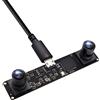 SVPRO Modulo fotocamera stereo USB 960P per 3D, VR, doppia lente sincronizzata, USB2.0 senza driver per Windows, Linux, Android, MacOS, scheda webcam CMOS OV9712 per conteggio persone e Retina