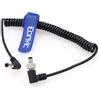 Eonvic Bloccaggio 2,5 mm DC a 2,5 mm DC ad angolo retto cavo di alimentazione per Atomos Shogun 7/Smallhd 702 Touch Video Devices Pix-E7 Pix-E5
