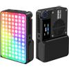 Amaran Ace 25c - Luce LED magnetica a colori, batteria da 5000 mAh, luce video portatile RGBWW per registi e creatori, luminosità regolabile e CCT (grigio antracite)