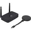 Luocute Adattatore di Visualizzazione 'interfaccia Multimediale HD Wireless, Adattatore Wireless Plug & Play 5GHz Supporta L'adattatore a Specchio da Schermo 1080p per Computer di (Spina europea)