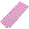 Eacam Cover per Tastiera in Silicone Comoda Protezione per la Digitazione con Chiodi Lunghi Laptop OS X (Rosa)