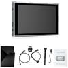 Naroote Monitor da Campo per Fotocamera Touchscreen Ad Alta Definizione per Video Vlog DSLR, Schermo Portatile da 7 Pollici con Ampio Angolo di Visione per gli Appassionati di Fotografia Professionale