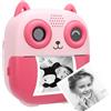 LICAEVEY Fotocamera di Stampa Istantanea per Bambini, Fotocamera Istantanea da 1080p Stampa Termica Senza Inchiostro, Fotocamera Digitale con Stampa Portatile per 3 4 5 6 7 8 9 10 Ragazzi