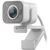 SHENGXINA Completo HD 1080P. Webcam Autofocus Microfono integrato for la trasmissione e la creazione in diretta Webcam pc(White)