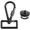 Whoasyst Adattatore a vite da 1/4 per fotocamera SLR DLSR tracolla rapida tracolla