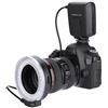 Aeiniweraabbcc Bindpo Camera LED Ring Light, Universal 5000K Video Flash Fill Lamp with Flash Controller and Ring Adapters for CANON 7D 5DMarkII 60D 50D 40D 30D for Nikon D90 D80 D700, etc
