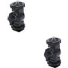 Qsvbeeqj Alluminio Cold Shoe 1/4 Vite Mount Arm Per DSLR Camera Monitor Microfoni Video Morsetto Luce Per Videocamera Top Light Stand Mount