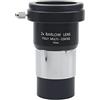 Generic Telescopio Oculare monoculare astronomico con filettatura M42x0,75 in metallo completamente multistrato da 1,25 2x 3x(Eyepiece 2x)