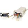 C2G /Cables to Go 02945 Adattatore modulare seriale RS232 maschio da RJ45 a DB9