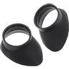 VALICLUD Coperture Protettive Per Oculari Binocolo e Telescopio in Gomma Flessibile 2 Pezzi, Accessori Per Microscopio e Cannocchiale, Per Viaggi e Osservazione Naturalistica