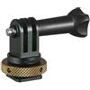 Generico Compatibile con GoPro Max/Hero 4-10 - Adattatore for attacco a slitta in lega di alluminio con vite for treppiede