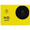 DIGNIFE Action Camera, 2022 Nuova fotocamera d'azione, 1 2MP HD 1080p 32 GB 140D Macchina fotografica impermeabile subacquea, telecamere del casco for motocicli(Yellow)