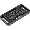 XDSXHYXJZ Compatibile con la gabbia for fotocamera DSLR - Piastra di commutazione video, montaggio facile for blocchi di guida, code di rondine ed espansione for aste corte