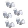 NONGYU 10Pcs 33mm Vuoto Film Canister Can Leggero Tubo Macchina Fotografica Bobina Contenitore di Stoccaggio Caso di Ricambio Lightproof Canister