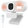 BJdfgE V15-AFL 2K Full HD Webcam Auto Ring Light Web Camera for PC e laptop