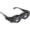 Sxhlseller Occhiali da Pesca, Binocolo con Ingrandimento 3X con Doppia Lente Ottica con Pellicola Verde HD e Lenti Polarizzate Grigie, per L'osservazione del Galleggiante e la Pesca Diurna,