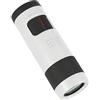 AMRTTWY binocolo. Telescopio 10-30X21 Zoom Mini Telescopio Cannocchiale Portatile Attrezzatura da Campeggio Turismo Telescopio Ottico .compatto(White)