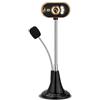 UOHUFIDABFD USB Free Drive Web Camera HD Webcam with Built-in Noise Reduction Microphone Night Vision Fill Light Computer Camera for Desktop Notebook Home Video (Color : Blue) (Gold)