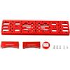 Generico Dovetail Guide, Kit piastra a coda di rondine larga di colore rosso, compatibile con il telescopio Celestron C8/8SE/C8HD/C925/925HD/C11/C11HD(C8)