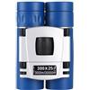 YFDGD Telescopio 30000M Auto Focus 300X25 Potente Binocolo A Lungo Raggio Professionale Mini Portatile HD Impermeabile Monocolo Chiaro Immagine(Blue)