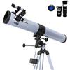 Seben Telescopio riflettore 76/900 EQ2