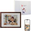 Reflection Frame, Cornice fotografica digitale senza fili, display ePaper da 13,3 pollici, tecnologia tap-to-print, cornice artistica da parete per qualsiasi luogo e tutti