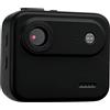 Yctze Action Camera con Schermo Ribaltabile, Fotocamera Sportiva HD 1080P, Fotocamera per Avventure con Anti-vibrazione Grandangolare da 143, Ideale per Streaming Live, Ciclismo, Sci Ed