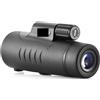 TIEOAXFT Telescopio monoculare 8X42 HD for adulti, potente binocolo impermeabile, mini tascabile con smartphone for caccia e campeggio, regalo(8X42)