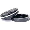 ZGWKMAC Compatibile con obiettivo a fuoco fisso EF-M RF LM L39 M4/3 FX E-mount 30mm F10 for la fotografia di strada giocosa(E 32mm)