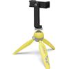 JOBY HandyPod 2 Kit, Treppiede da Tavolo per Smartphone, Supporto per Telefono GripTight 360 e Supporto a Perno, Action cam, Fotocamere Mirrorless, Dispositivi fino a 1 kg (2.2 libbre), Giallo