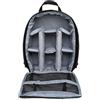 Generico Compatibile con Canon Nikon Sony Zaino for fotocamera esterna impermeabile DSLR digitale Borsa for fotocamera a tracolla Custodia for foto(GRAY)