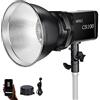 SIRUI CS100 - Luce video a LED, 100 W, luce diurna portatile, 5600 K CRI 96, TLCI 98 4000 Lux/m, montaggio Bowens, 8 effetti speciali, controllo APP