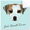 DIYthinker Jack Russell Terrier Dog Pet Animal occhiali panno di pulizia Gift Phone Screen Cleaner 5PCS