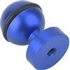 Aeun Supporto Base con Testa a Sfera in Metallo, Comodo da Usare Supporto Base con Testa a Sfera da Montare Facilmente per la Fotografia per Action Camera (BLUE)