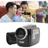 SustVita Videocatore digitale portatile, videocamera per videocamera 4K con touch screen da 1,8 pollici e zoom digitale 4x, bello per i viaggi ed eventi