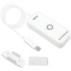Denash Switch Personalizzabile Tastiera di Programmazione USB con Funzione del Mouse, Realizzata in ABS Durevole, per la Registrazione 'ufficio di Gioco, Copiare Scorciatoie in Pasta (HK31UW White)